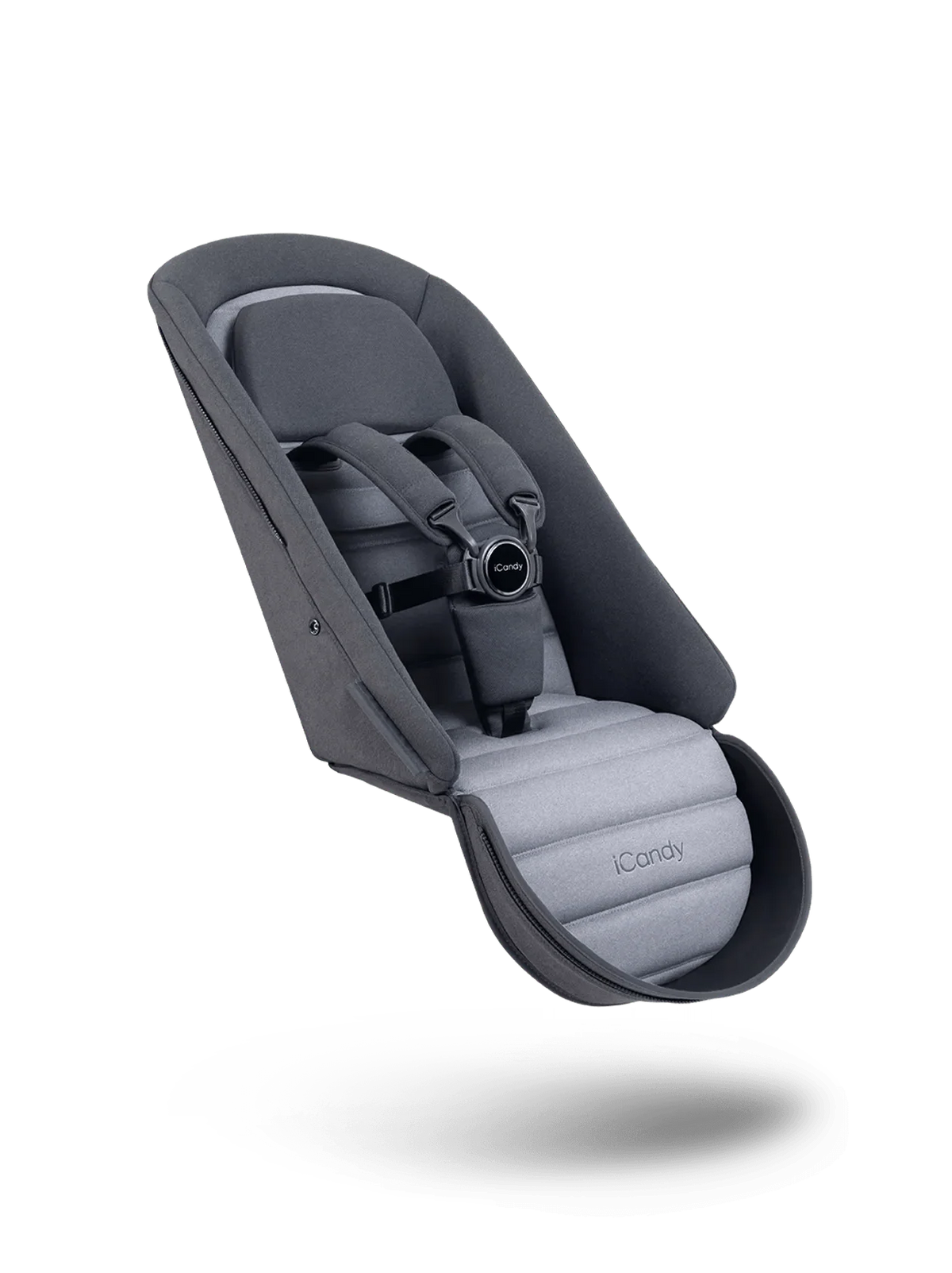 iCandy Peach 7 second seat fabric Truffle (British brand)