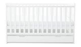 Ickle Bubba Coleby Cotbed And Drawer - White