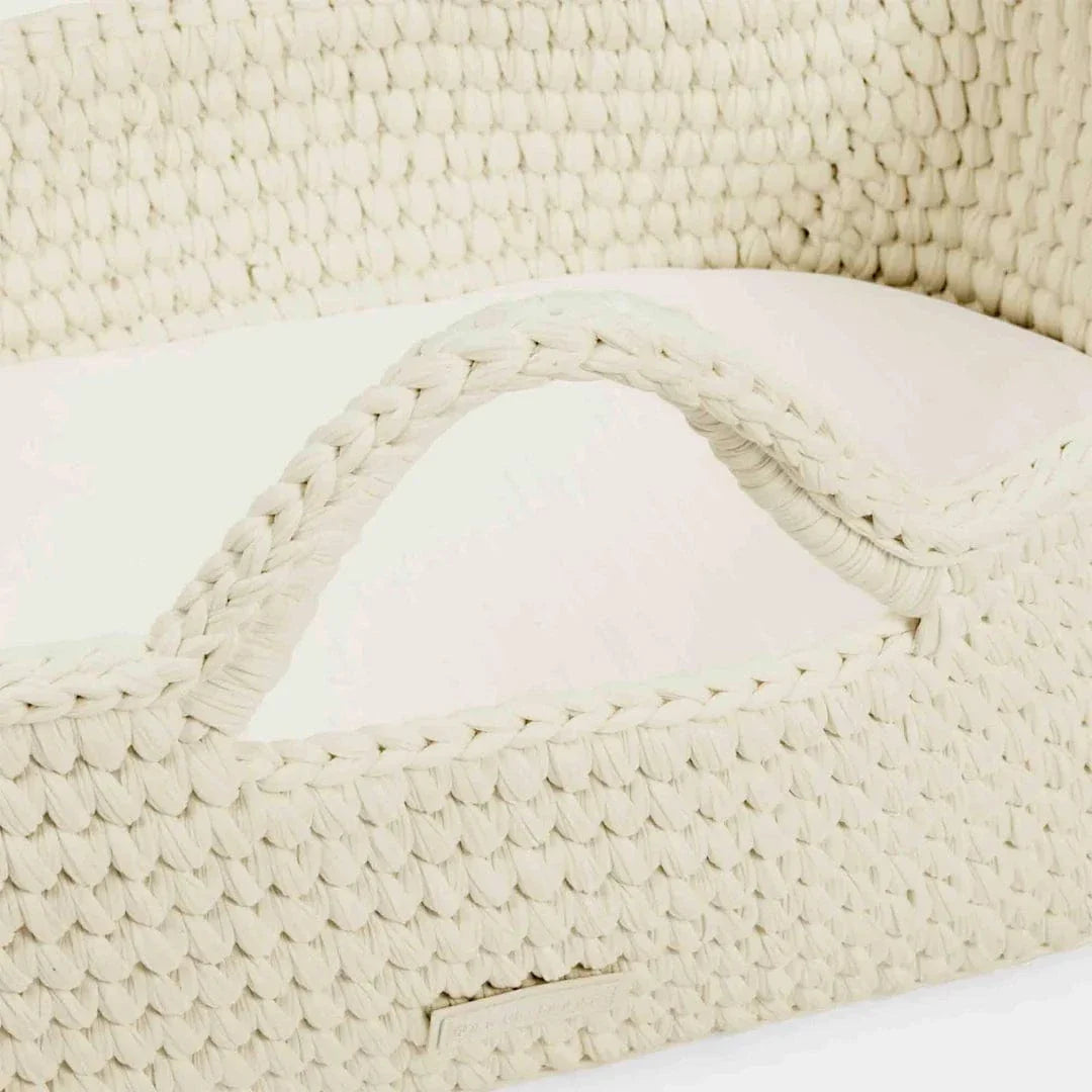 Ickle Bubba Nova Moses Basket Stand, Cloud White, imported from the UK