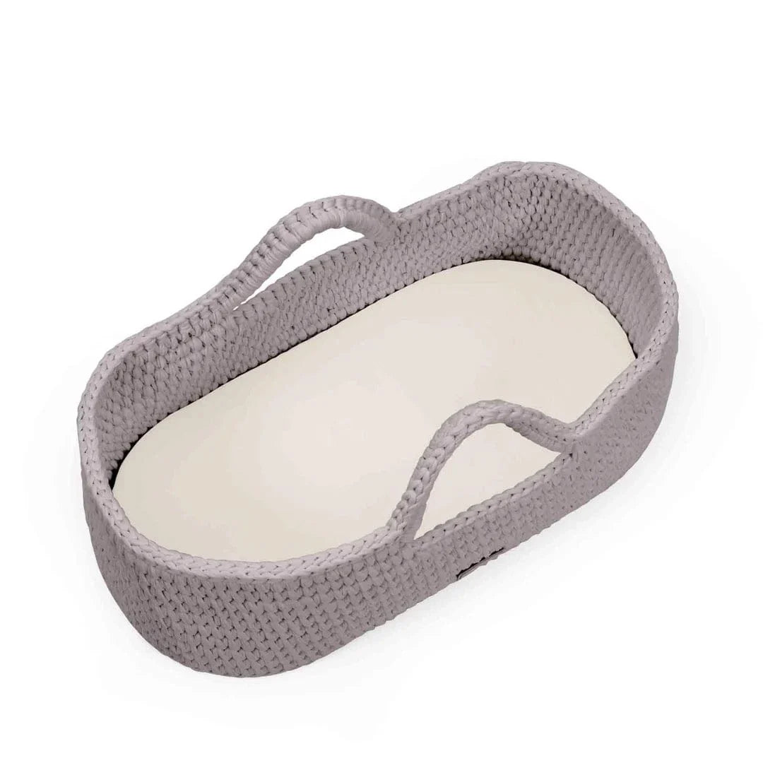 Ickle Bubba Nova moses basket and stand in Tawny/White, UK version