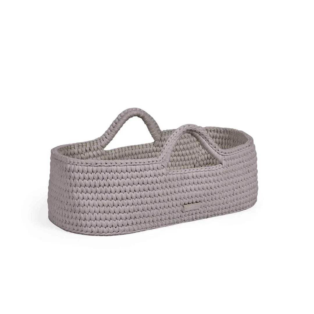 Ickle Bubba Nova moses basket and stand in Tawny/White, UK version
