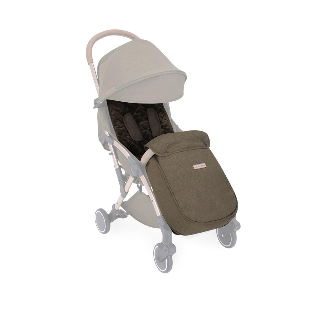 Ickle Bubba Globe footmuff in Khaki for Globe strollers, UK version