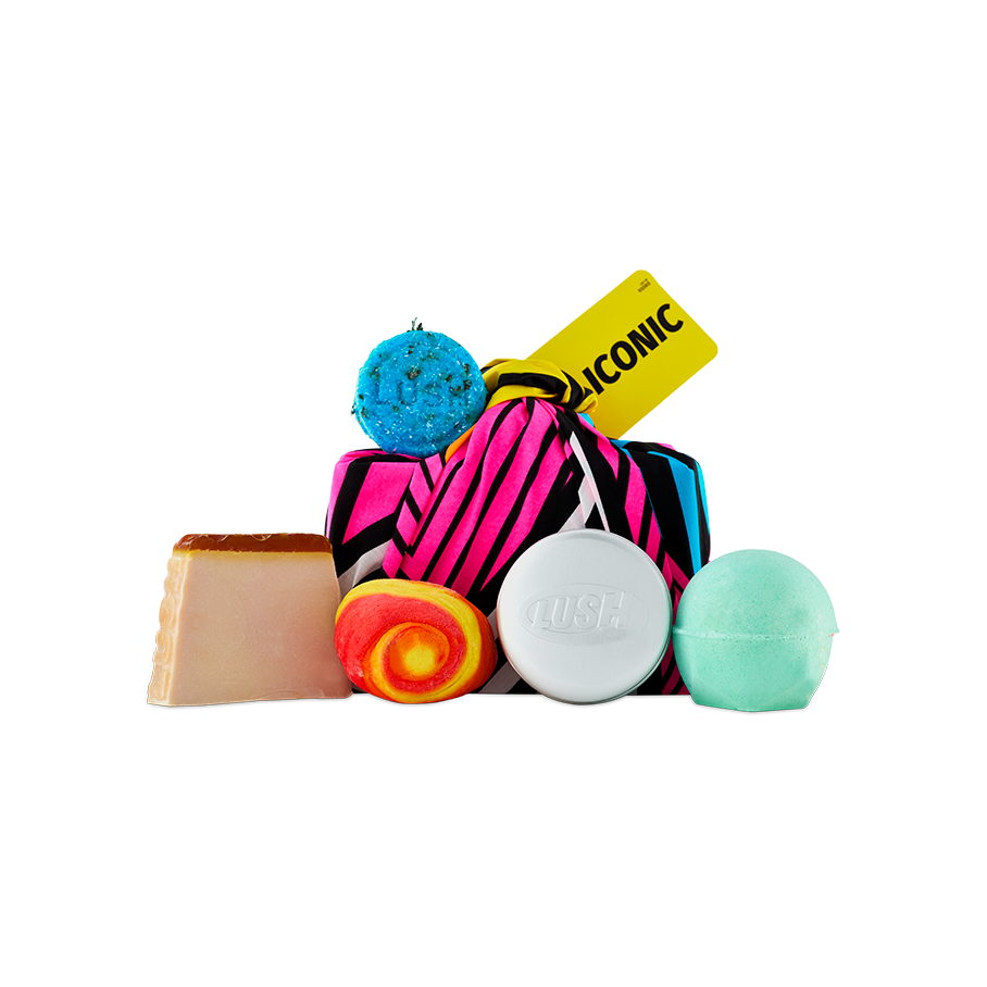 Lush Iconic Gift gift set with 70cm Knot Wrap (British brand)