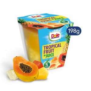 Dole Tropical Fruit in Juice Pot 198g