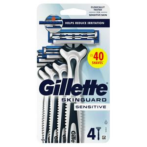 Gillette Skinguard Sensitive Engangshøvel 4-pakning