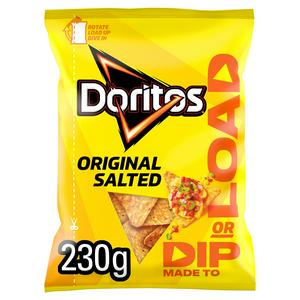 Doritos Salted Tortilla Chips 230g - British product