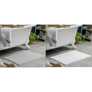 Sainsburys Sainsbury's Bobble Bath Mat White 80 x 50cm- Buy online at McGrocer