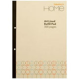 Sainsbury's Home lined notebook refill 300 pages (British brand)