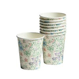 Sainsbury's Home Dressing Table Floral Cups 8pk (British brand)