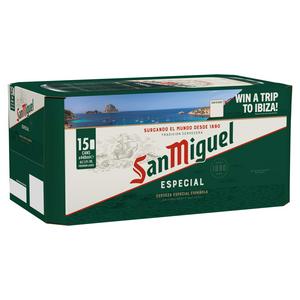 San Miguel Premium Lager Beer 15 x 440ml (British brand)