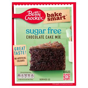 Betty Crocker Chocolate Cake Mix Sugar Free 350g - British product