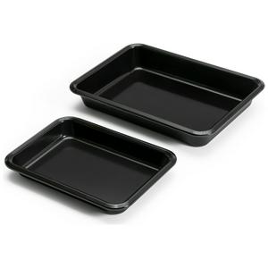 Sainsburys Habitat Non-stick Stekebrett Sett med 2 Stekebrett - Kjøp på nett hos McGrocer