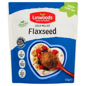 Sainsburys Linwoods Organic Milled Flaxseed Seeds 425g- Buy online at McGrocer