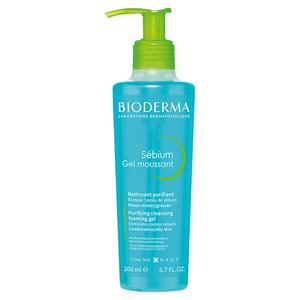 Bioderma Sebium Gel Moussant face cleanser 200ml, imported from the UK