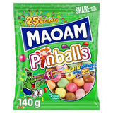 Maoam Pinballs chewy sweets fruit cola 140g, imported from the UK