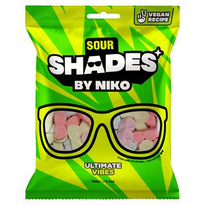 Shades by Niko sour sweets 150g - British product