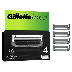 Gillette Labs razor blade refills x4, UK version