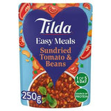 Tilda Sundried Tomato & Beans Microwave Meal 250g (British brand)