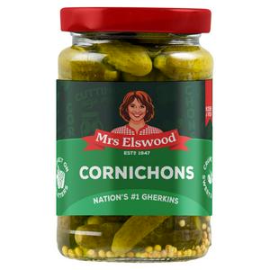 Mrs Elswood Cornichons Essiggurken 215g