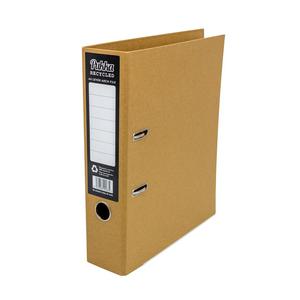 Classeur à levier Pukka en papier kraft recyclé A4 pour l'organisation du bureau