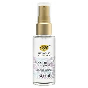 Ogx Rescue Fusions Smooth & Sleek Hair Oil 50ml, imported from the UK