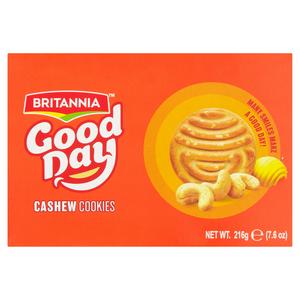 Britannia Good Day Cashew Cookies 216g - British product
