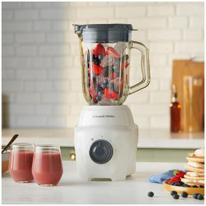 Russell Hobbs Go Create 1.5L Glass Jug Blender, imported from the UK