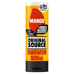 Original Source mango shower gel 500ml, imported from the UK