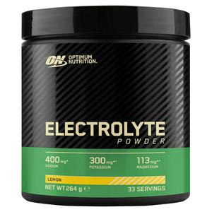 Optimum Nutrition Lemon Electrolyte Powder 264g, imported from the UK