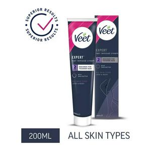 Veet Expert Haarentfernungscreme Beine Körper 200ml