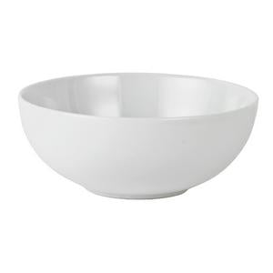 Sainsbury's porcelain cereal bowl white 16cm imported from the UK