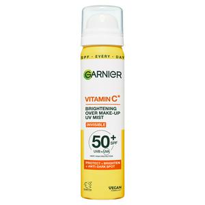 Sainsburys Garnier Vitamin C Brightening UV Mist SPF 50+ 75ml- Kjøp online hos McGrocer