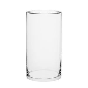 Habitat Tall Clear Glass Vase 100% Soda Lime Glass, UK version