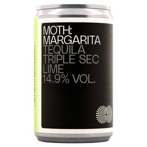 Moth Margarita ready to drink can imported from the UK