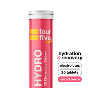 Fourfive Hydro Electrolyte Tablets mixed berry flavour 20ct - British product