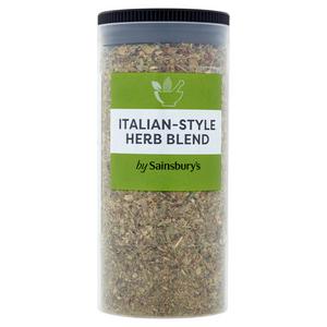 Sainsbury's Italian Style Herb Blend 38g jar (British brand)
