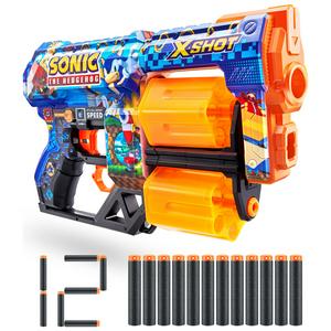 Zuru Xshot Sonic Dread Blaster with Sonic skin (British brand)