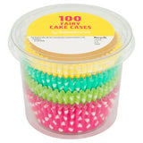 Sainsbury's cake cases polka dot 100 (British brand)