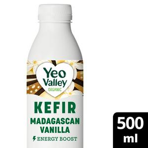 Yeo Valley Organic Kefir Madagascan Vanilla 500ml - British product
