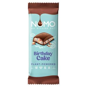 NOMO BursdagsKake XL Bar Vaniljesjokolade Bar 127g