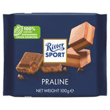 Ritter Sport Praline milk chocolate bar 100g - British product