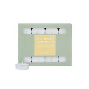 Habitat scented tealights Rhubarb Elderflower 24 pack, UK version
