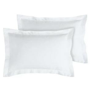 Habitat cotton rich Oxford pillowcase pair white 50x75cm, UK version