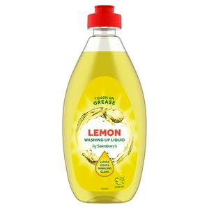 Sainsbury's Washing Up Liquid Lemon 500ml (British brand)