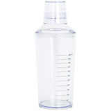 Habitat plastic cocktail shaker featuring measuring lines, UK version