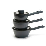 Habitat 3 Piece Saucepan Set 16-20cm, UK version