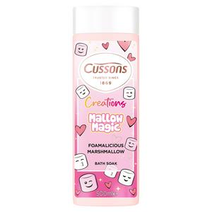 Sainsburys Cussons Mallow Magic Bath Soak Foamalicious Marshmallow 500ml- Buy online at McGrocer