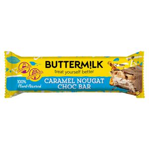 Tableta de chocolate vegana con turrón de caramelo y suero de leche, 50 g