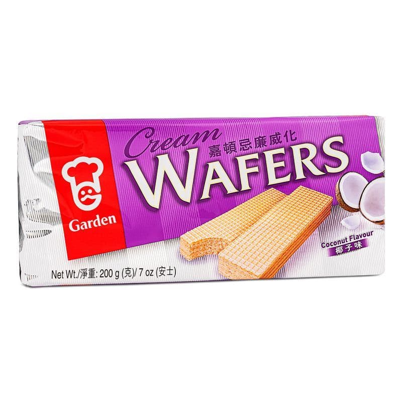 Garden Cream Wafers (Coconut Flavour) 嘉頓 忌廉威化 (椰子味)