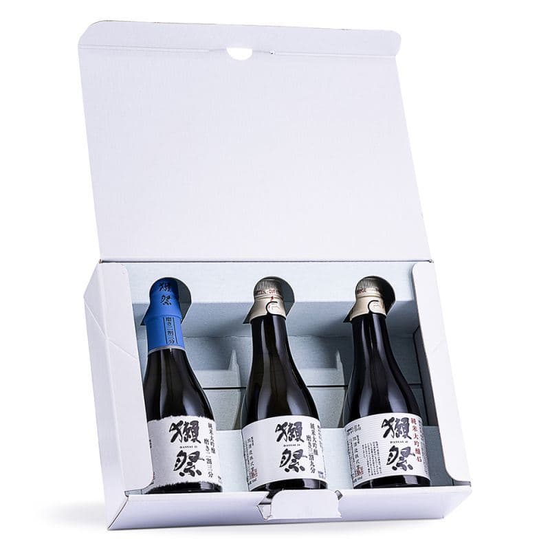 Dassai 3 Bottle Junmai Daiginjo Sake Set 獺祭 純米大吟釀3瓶禮盒裝 (ABV 16%)